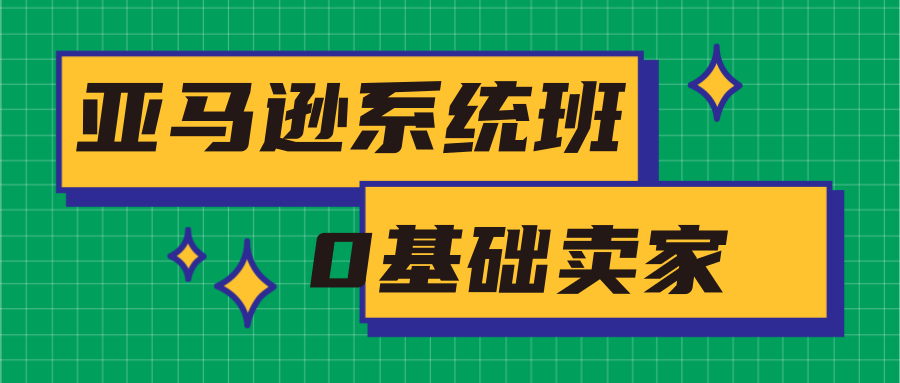 亚马逊系统班，专为0基础卖家量身打造，亚马逊运营流程与架构-乌龙学社
