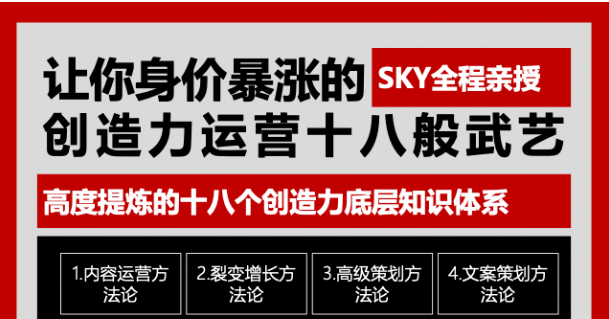 让你的身价暴涨的创造力运营十八般武艺 高度提炼的18个创造力底层知识体系-乌龙学社