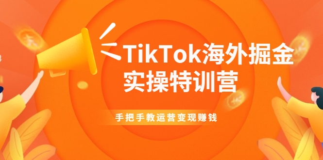 TikTok海外掘金实操特训营：手把手教运营变现赚钱-乌龙学社