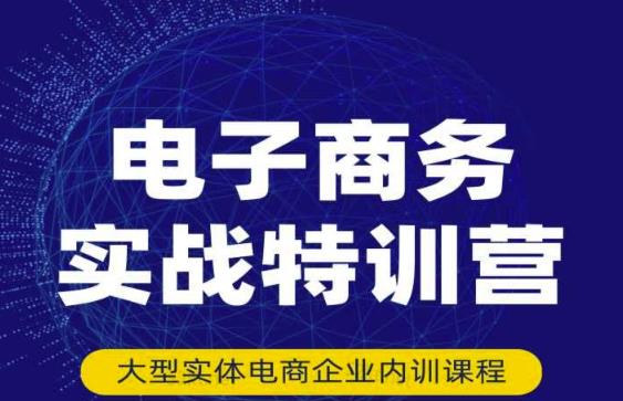 民赛电气内部出品：电子商务实战特训营，全方位带你入门电商，308种方式玩转电商-乌龙学社