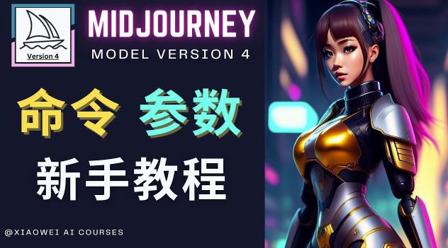 Midjourney新手入门教程，轻松创作顶级图像，命令参数-新手教程-乌龙学社