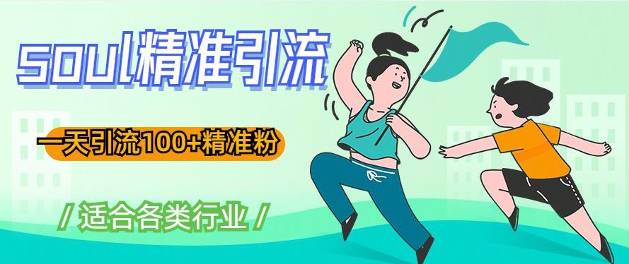 soul精准引流系列课程，一天引流100+精准粉，适合各类行业-乌龙学社