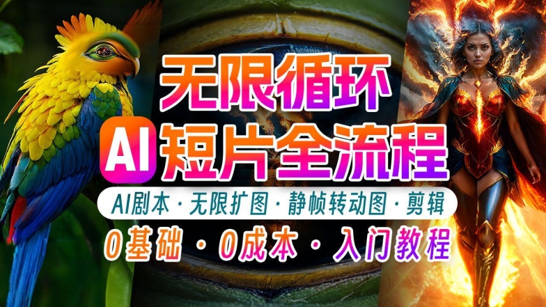 AI剪辑无限循环画面：新手轻松月入上万的秘技【揭秘】-乌龙学社