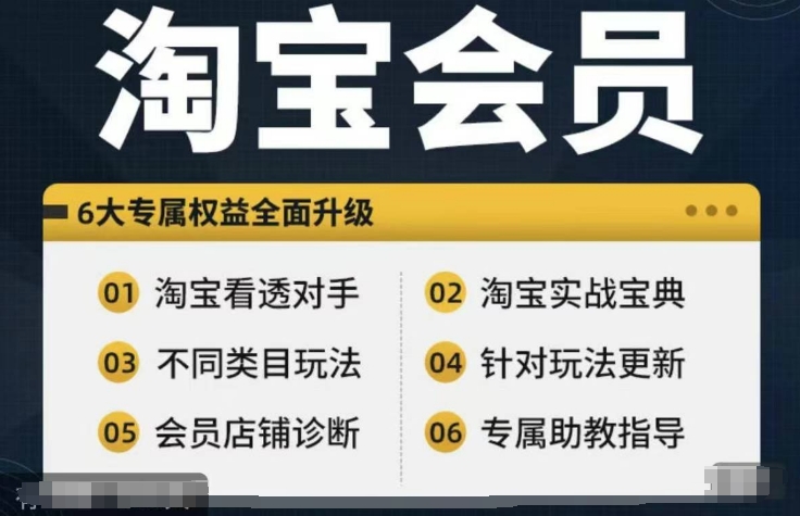 淘宝会员【淘宝所有课程，全面分析对手】，初级到高手全系实战宝典-乌龙学社