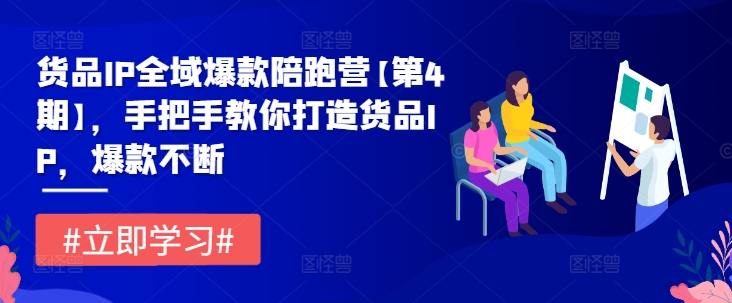 货品IP全域爆款陪跑营【第4期】，手把手教你打造货品IP，爆款不断-乌龙学社