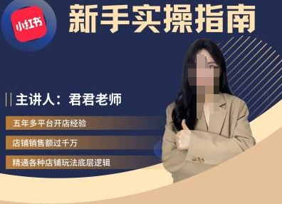 君君-小红书电商从入门到精通，新手实操指南-乌龙学社
