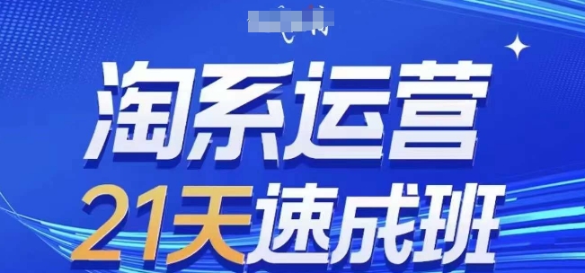 淘系运营21天速成班(更新24年10月)，0基础轻松搞定淘系运营，不做假把式-乌龙学社