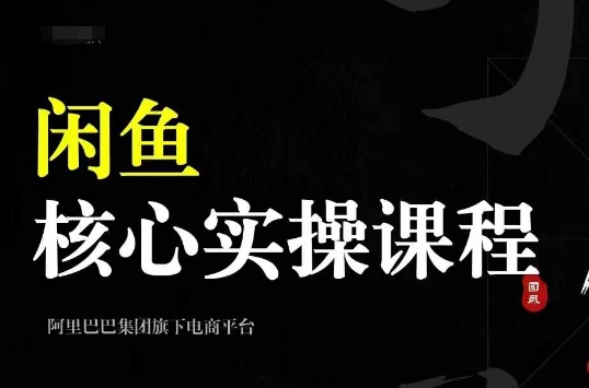 2024闲鱼核心实操课程，从养号、选品、发布、销售，教你做一个出单的闲鱼号-乌龙学社