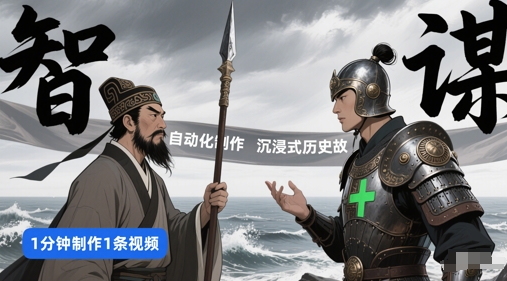 扣子工作流一键生成沉浸式历史故事，一天工作量，3分钟搞定-乌龙学社