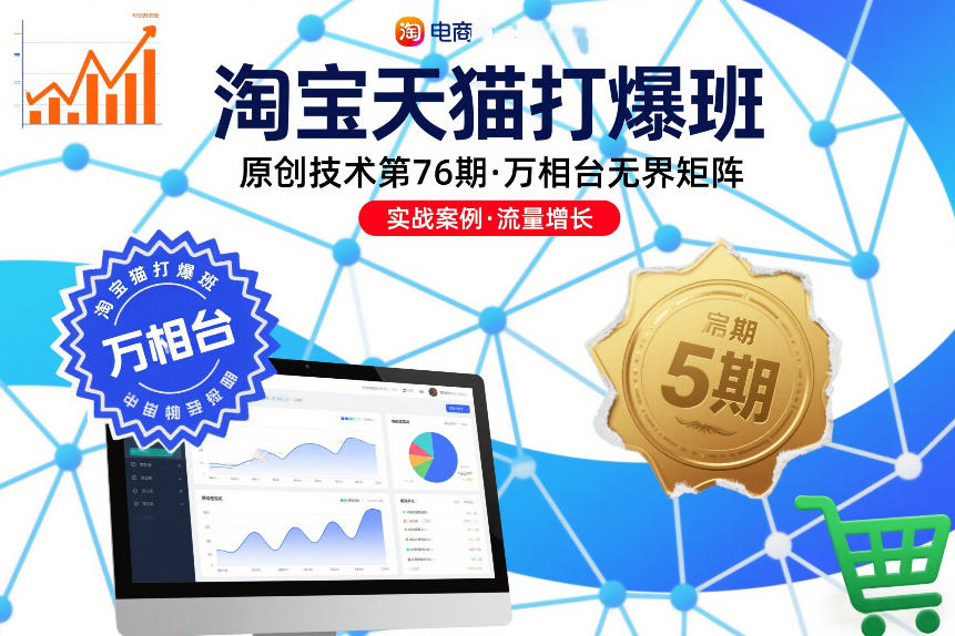 淘宝天猫打爆班原创技术第76期，万相台无界矩阵-乌龙学社