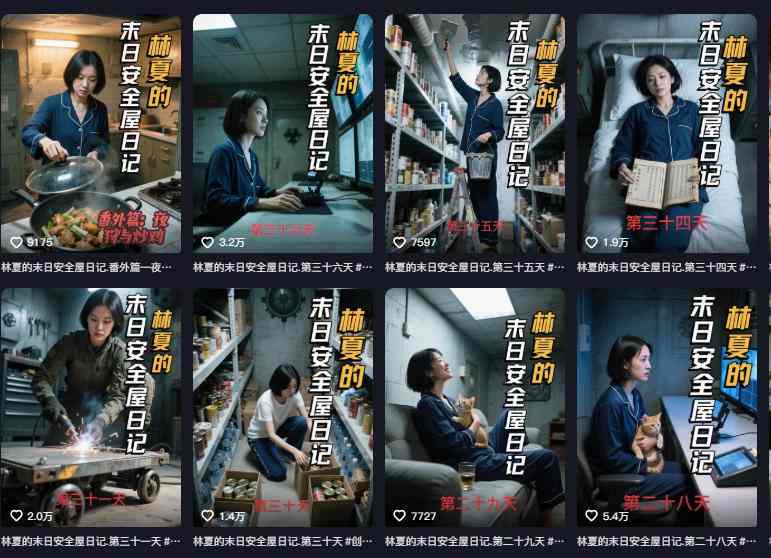 十个作品涨粉近20W！用AI制作末日安全日记连载，日入4位数，评论区爆肝求更新（附详细步骤）-乌龙学社