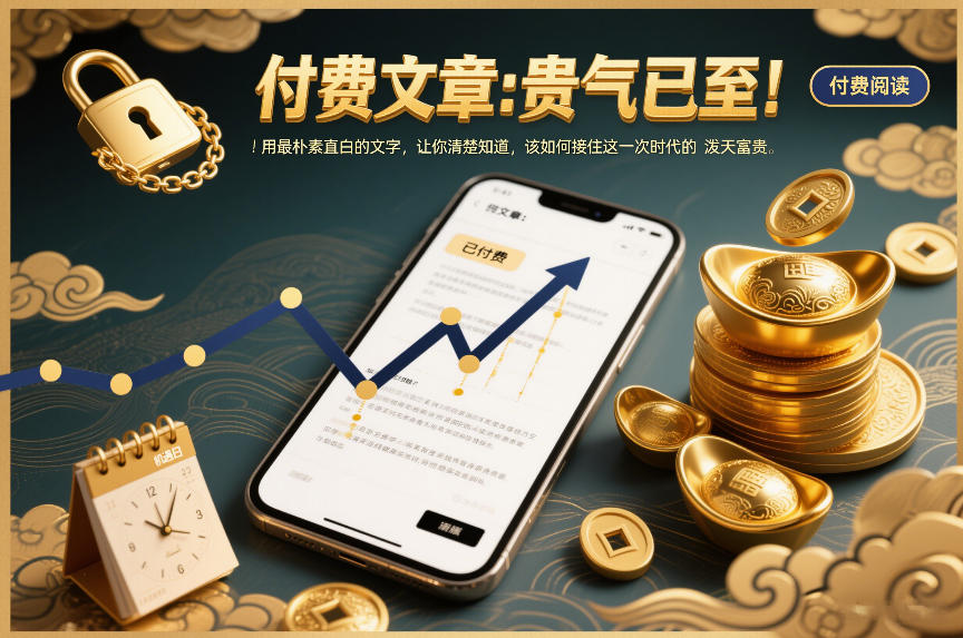 付费文章：贵气已至！用最朴素直白的文字，让你清楚知道，该如何接住这一次时代的泼天富贵-乌龙学社