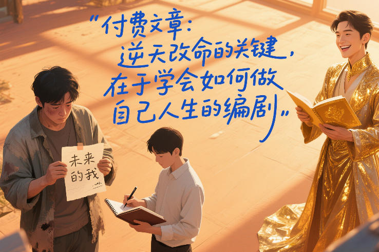 付费文章：逆天改命的关键，在于学会如何做自己人生的编剧-乌龙学社