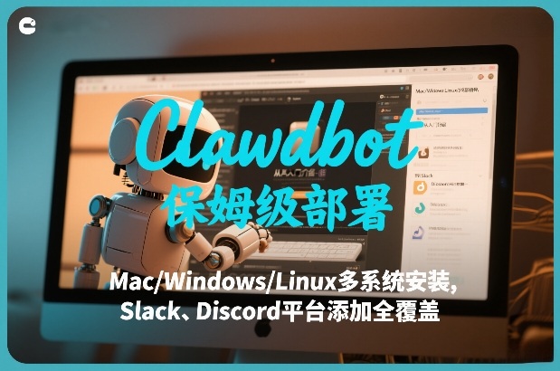 Clawdbot保姆级部署，从入门介绍、Mac/Windows/Linux多系统安装，到Slack、Discord平台添加全覆盖-乌龙学社