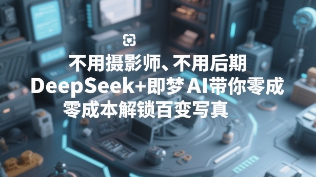 不用摄影师、不用后期，DeepSeek+即梦AI带你零成本解锁百变写真！-乌龙学社