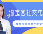 某站内部课程：淘宝客社交电商裂变，精准引流和粉丝裂变模式详解（共6节视频）-乌龙学社