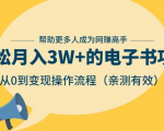 狂赚计划：轻松月入3W+的电子书项目，从0到变现操作流程，亲测有效-乌龙学社