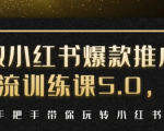 小红书爆款推广引流训练课5.0，手把手带你玩转小红书（17节实操视频+话术）-乌龙学社