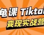 龟课·TikTok变现实战训练营线上第1期，多种变现模式，轻松赚美刀-乌龙学社