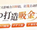 IP打造吸金术：0基础0资源，也能扩大影响力100倍，让钱主动找你！-乌龙学社