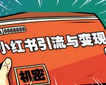 小红书引流与变现：从0-1手把手带你快速掌握小红书涨粉核心玩法进行变现-乌龙学社