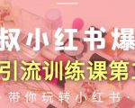 狼叔小红书爆款推广引流训练课第12期，手把手带你玩转小红书-乌龙学社