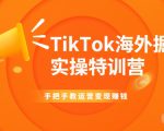 TikTok海外掘金实操特训营：手把手教运营变现赚钱-乌龙学社