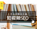 未来新趋势，布局短视频SEO，如何利用抖音SEO免费获得精准流量（3节课）-乌龙学社
