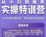 Seven漆·2022Tiktok从小白到精英实操特训营，带你掌握Tiktok账号运营-乌龙学社