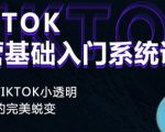 Tiktok实操进阶课程，体验从tiktok小透明到大佬的完美蜕变-乌龙学社