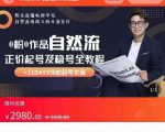 0粉0作品自然流正价起号及稳号全教程，专业自然流起号机构流程化教学（价值2980元）-乌龙学社