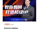教你如何打造超级IP，抖音流量红利新机遇（价值980元）-乌龙学社