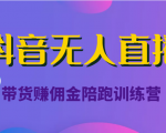 抖音无人直播带货赚佣金陪跑训练营（价值6980元）-乌龙学社