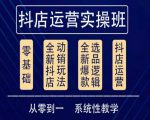 他创传媒·抖音小店系统运营实操课，从零到一系统性教学，抖店日出千单保姆级讲解-乌龙学社