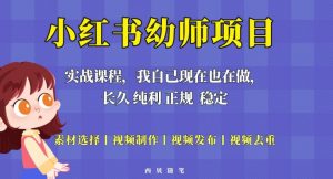 单天200-700的小红书幼师项目（虚拟），长久稳定正规好操作！-乌龙学社