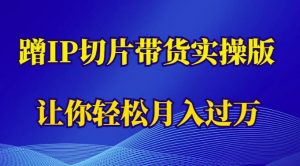 蹭这个IP切片带货实操版，让你轻松月入过万（教程+素材）-乌龙学社