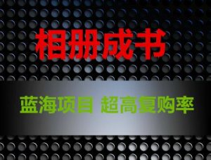 相册成书，蓝海项目，认真操作月入过万【揭秘】-乌龙学社