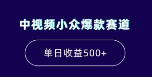 中视频小众爆款赛道，7天涨粉5万+，小白也能无脑操作，轻松月入上万【揭秘】-乌龙学社