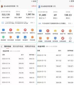 AI头条掘金项目,一天1个小时即可,会复制粘贴就能日入200+-乌龙学社