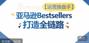 运营操盘手！亚马逊Bestsellers打造全链路，选品、Listing、广告投放全链路进阶优化-乌龙学社