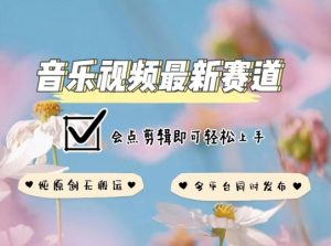 音乐视频赛道最新玩法，纯原创不违规，可所有平台同时发布，会点剪辑即可轻松拿捏【揭秘】-乌龙学社