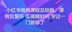 小红书电商课程及陪跑，课程反复听 实操随时问 学这一门就够了-乌龙学社
