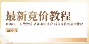竞价教程：真实账户 实战教学 从新手到进阶·后台操作到数据优化-乌龙学社