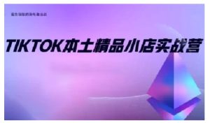 TikTok本土精品小店出海实战营，从入门到高阶，不止0-1!-乌龙学社