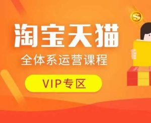 淘宝天猫全体系运营课程：店铺全系运营、动销玩法、付费推广、流量提升、擦边球玩法等等-乌龙学社