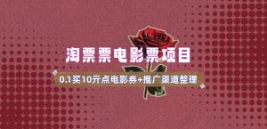 电影票无门槛券推广_0.1亓买10亓无门槛+渠道入口(v1.0版教程)-乌龙学社