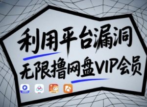 利用平台漏洞，无限撸网盘VIP会员，用户亲测有效!【漏洞原理+操作演示】-乌龙学社