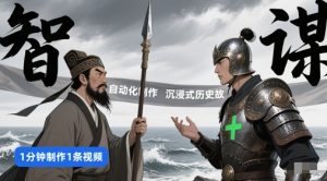 扣子工作流一键生成沉浸式历史故事,一天工作量,3分钟搞定-乌龙学社