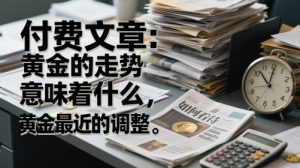 付费文章：黄金的走势意味着什么，如何看待黄金最近的调整-乌龙学社
