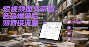 短视频图文带货，选品爆单后如何接流量-乌龙学社